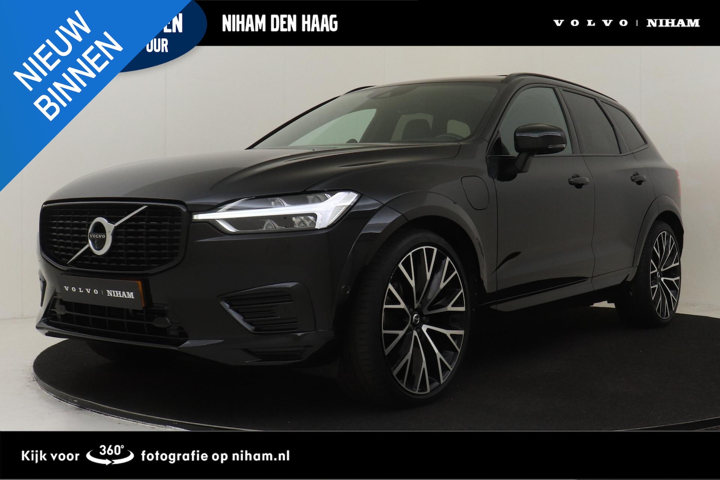 Volvo XC60 - T8 RECHARGE AWD R-DESIGN *VOL!* -PANO.DAK|BOWERS&WILKINS|LUCHTVERING|360°CAM|HEAD-UP DISP. - AutoWereld.nl