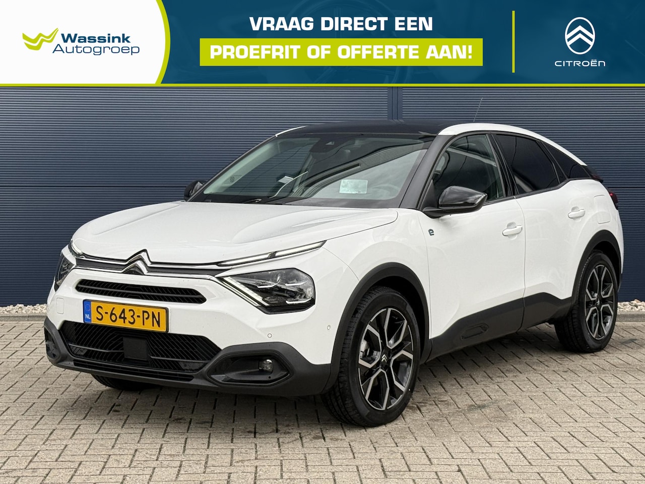 Citroën Ë-C4 - Shine 50 kWh | Navigatie | Leder | Stoel/Stuur/Voorruit verwarming | Head Up Display | Dra - AutoWereld.nl