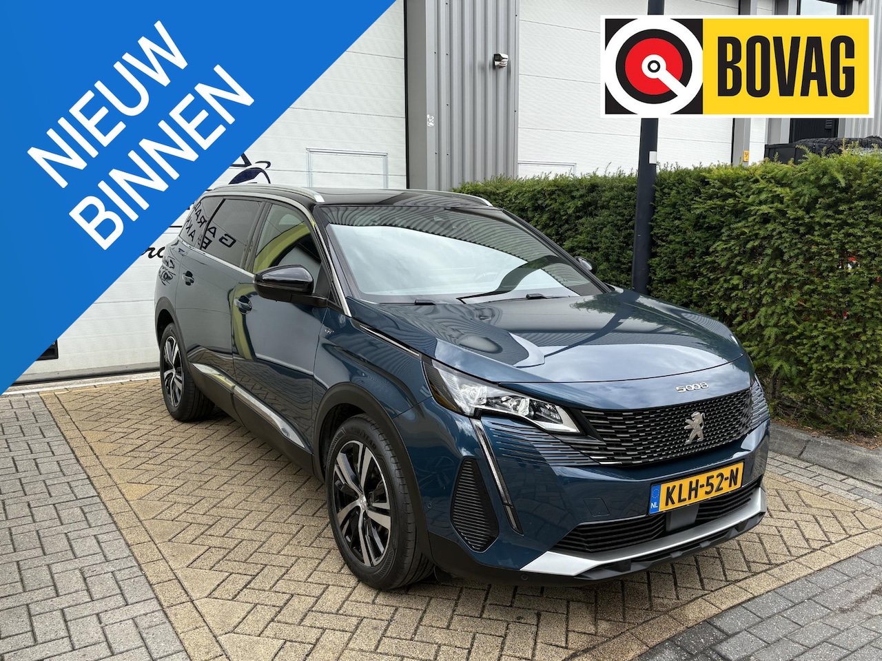 Peugeot 5008 - 1.2 PureTech GT-Line 7 Persoons, Panoramadak, Camera, Navigatie, LED - AutoWereld.nl