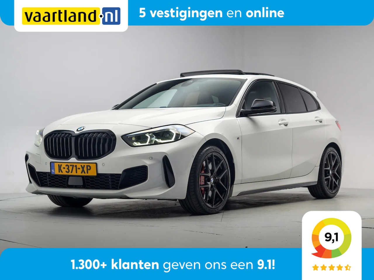 BMW 1-serie - 128ti 265pk M Sport Edition Plus Aut. ORIG.NL.[ Panorama Leder Stoelverwarming ] - AutoWereld.nl