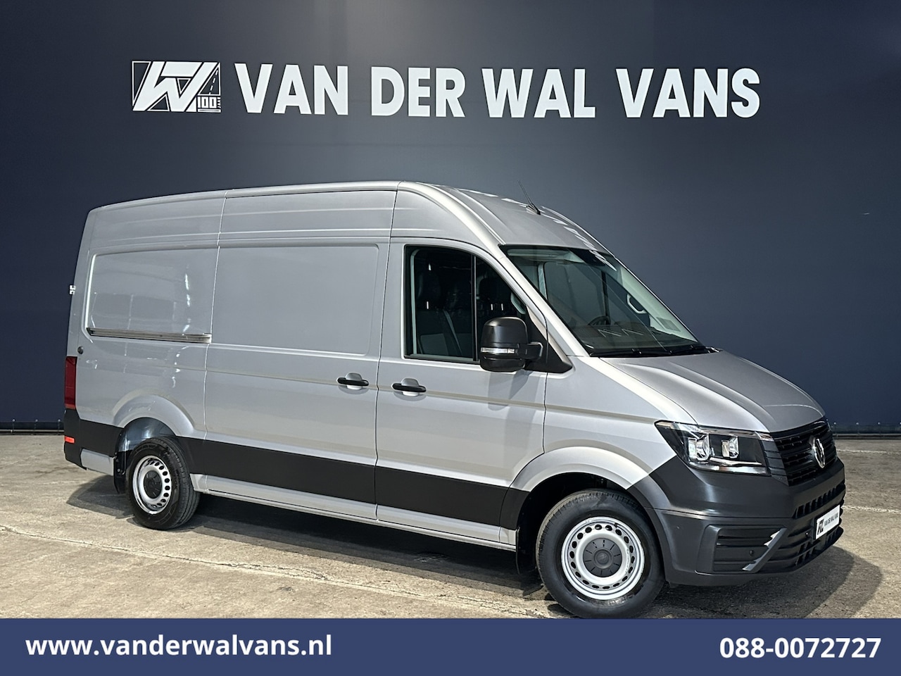Volkswagen Crafter - 2.0 TDI 141pk L3H3 L2H2 Euro6 Airco | Camera | Apple Carplay | Cruisecontrol | Chauffeurss - AutoWereld.nl