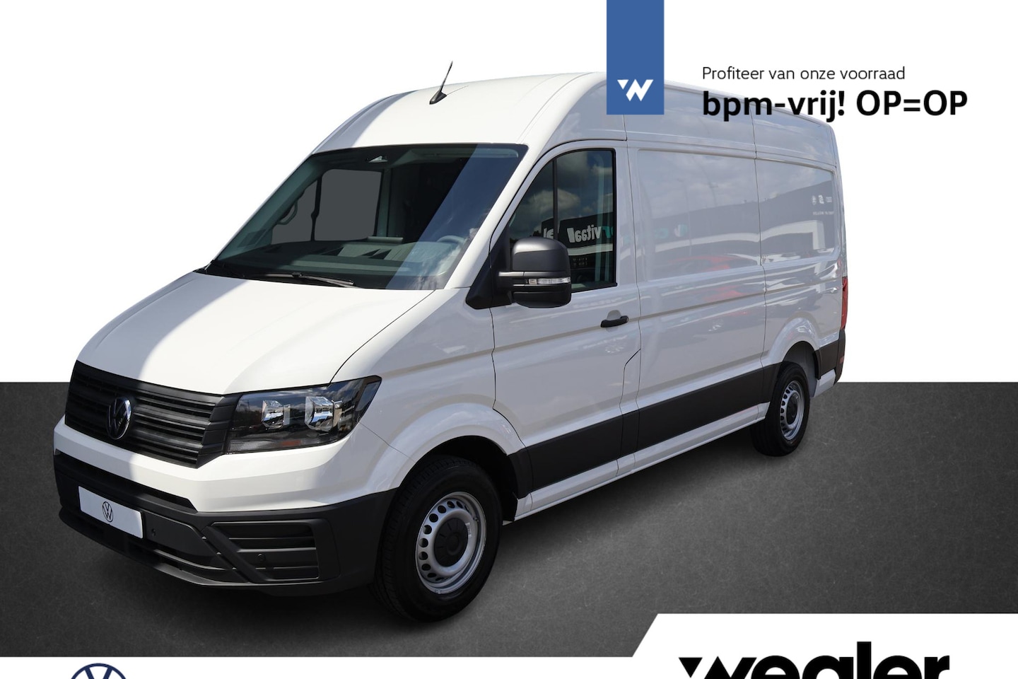Volkswagen Crafter - Bedrijfswagens Trendline L3 2.0 TDI EU6 103 kW (140 pk) GVW 3.5T WB 3640 MM 6 versn. Hand - AutoWereld.nl