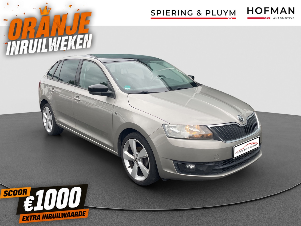 Skoda Rapid Spaceback - 1.2 TSI Elegance Businessline Pro | Panodak | Climate | PDC! - AutoWereld.nl
