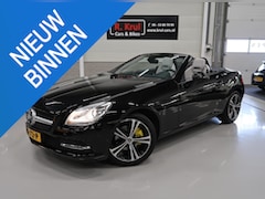 Mercedes-Benz SLK-klasse - 200 automaat beige leer nekverwarming panoramadak navigatie cruise control sportvelgen pdc