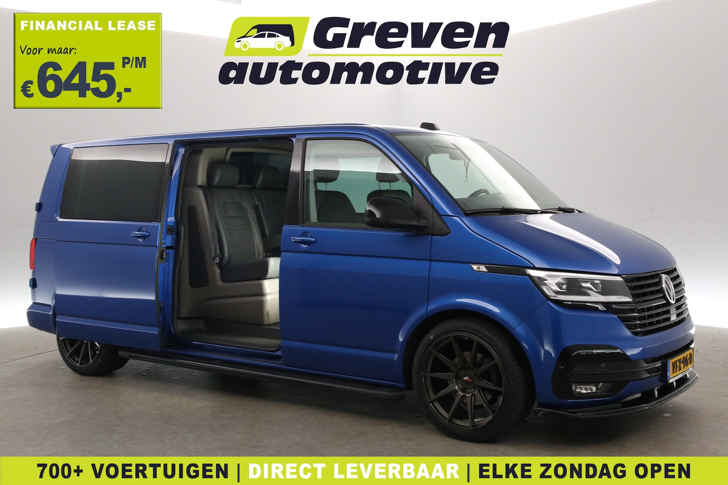 Volkswagen Transporter - 2.0 TDI L2H1 | DSG | Dubbele Cabine | Airco | Cruise | Camera | Carplay | Trekhaak - AutoWereld.nl