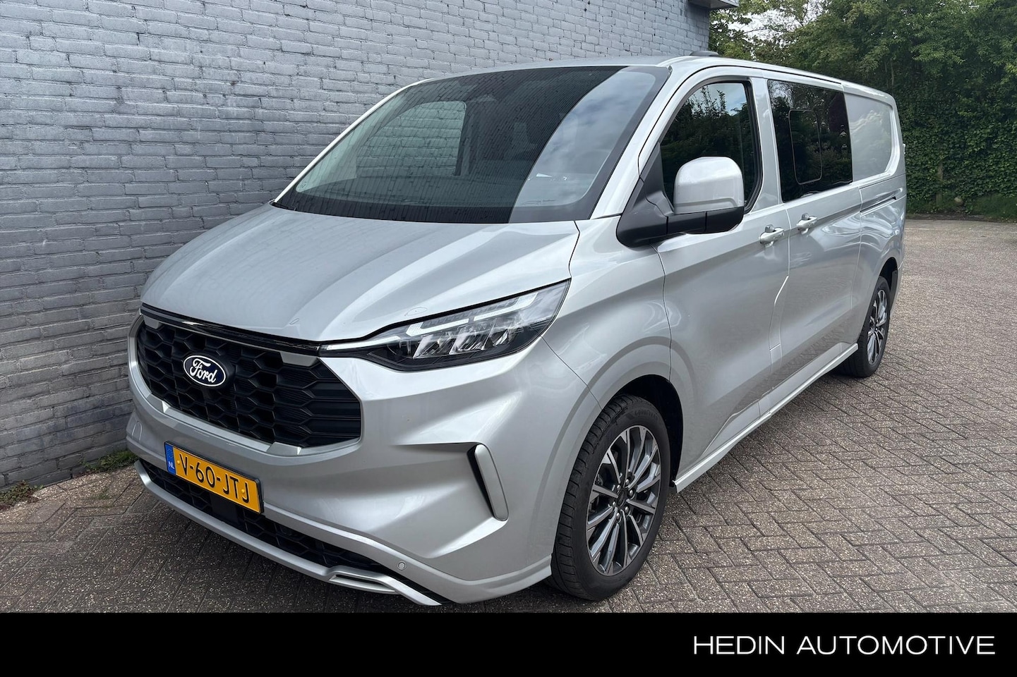 Ford Transit Custom - 320 2.0 TDCI L2H1 Sport Dubbel Cabine AWD 170pk Automaat Dubbele schuifdeur | Trekhaak - AutoWereld.nl