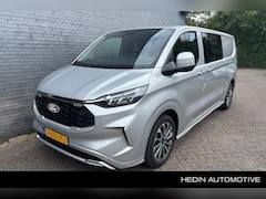 Ford Transit Custom - 320 2.0 TDCI L2H1 Sport Dubbel Cabine AWD 170pk Automaat Dubbele schuifdeur | Trekhaak