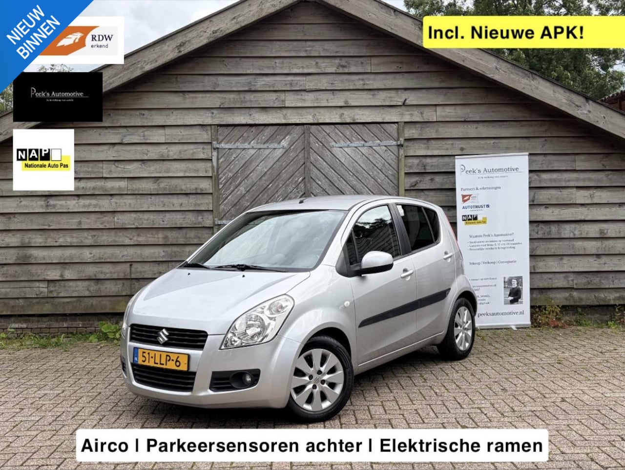 Suzuki Splash - 1.2 Exclusive | Airco | Parkeersensoren achter | Elektrische ramen | Privacy glas | Lichtm - AutoWereld.nl