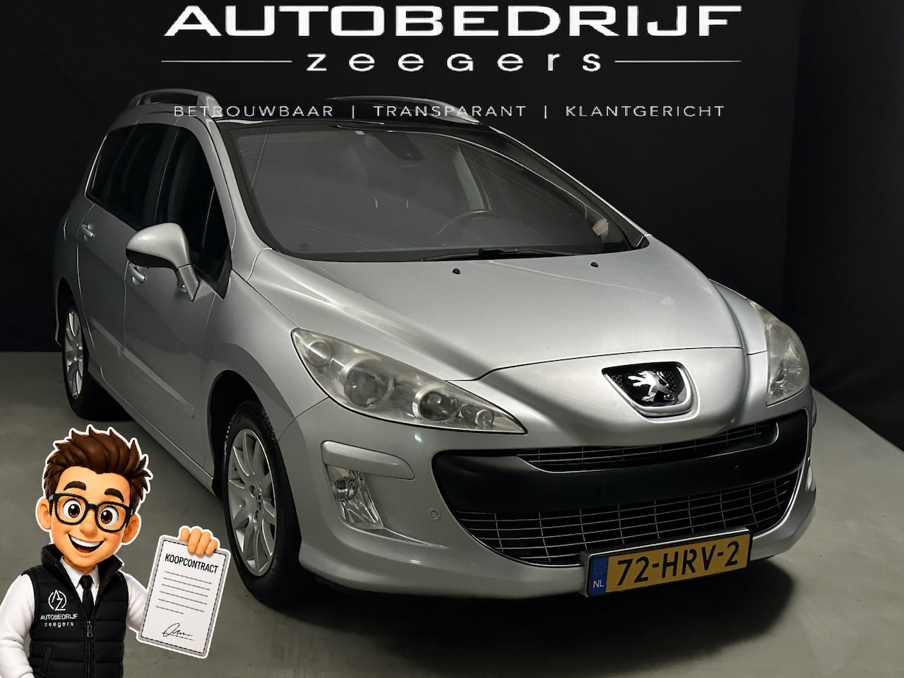 Peugeot 308 SW - 1.6 VTi XS *Pano*AC*Navi*NAP* - AutoWereld.nl
