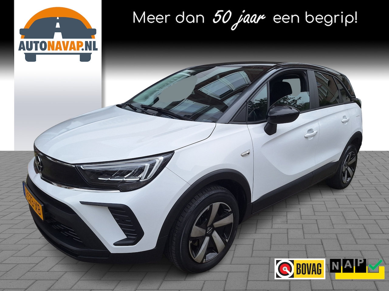 Opel Crossland - 1.2 Turbo Edition /38.000 Km/Camera/Navi/1e Eig/Apple/Android/Garantie - AutoWereld.nl