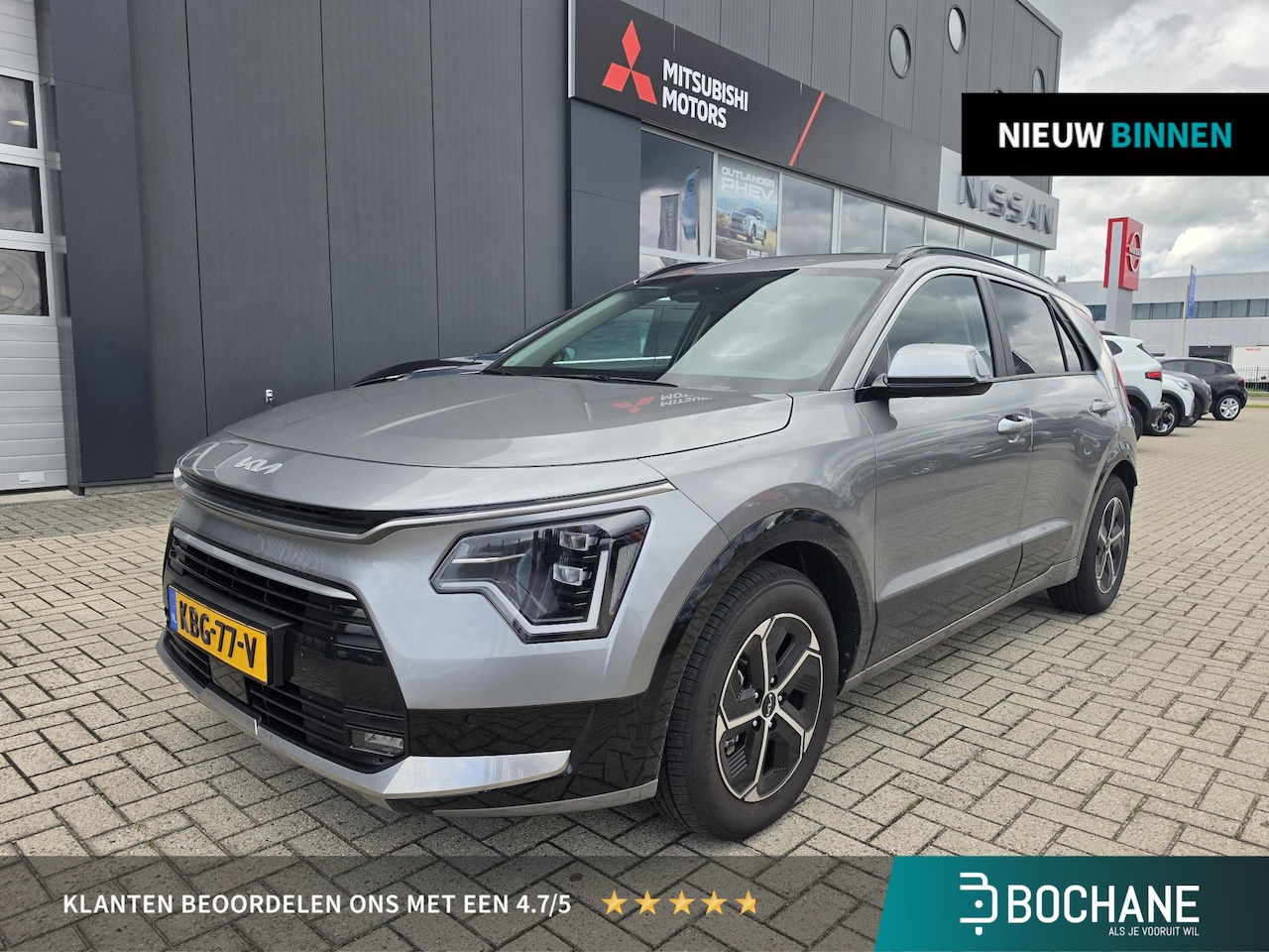 Kia Niro - 1.6 GDi Hybrid DynamicPlusLine | Navigatie | Open dak | Leer | - AutoWereld.nl