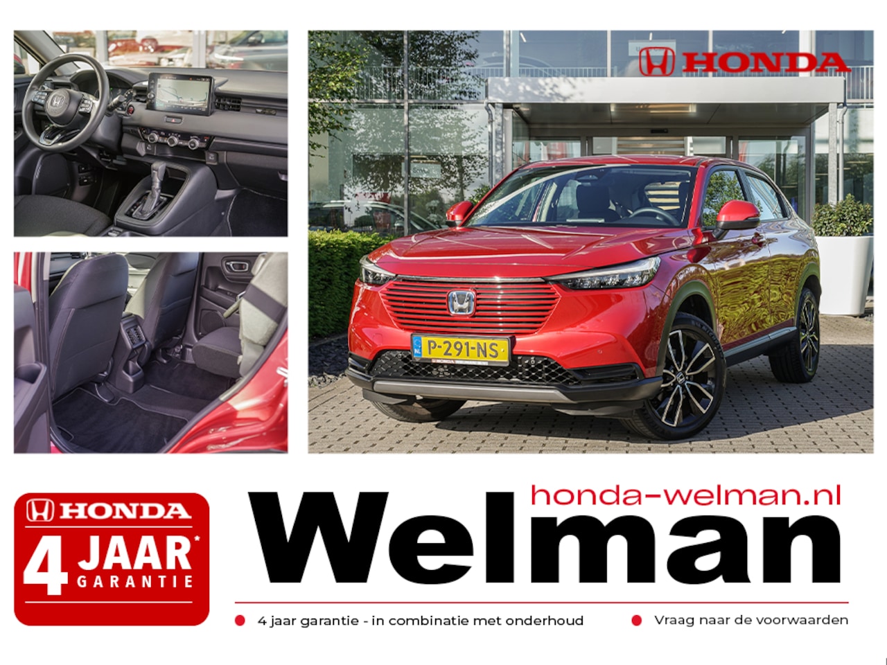 Honda HR-V - 1.5i e:HEV ELEGANCE - FULL HYBRID - AutoWereld.nl