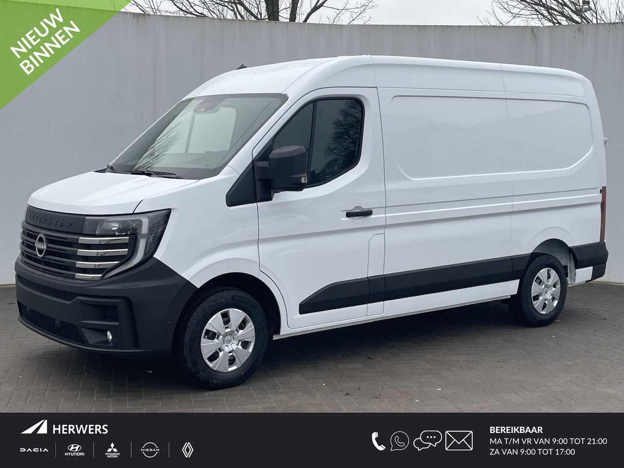 Nissan Interstar-e - L2H2 Limited 87 kWh Nieuw te bestellen / € 11.140 KORTING! / Trekgewicht 2000KG / Vaste tr - AutoWereld.nl