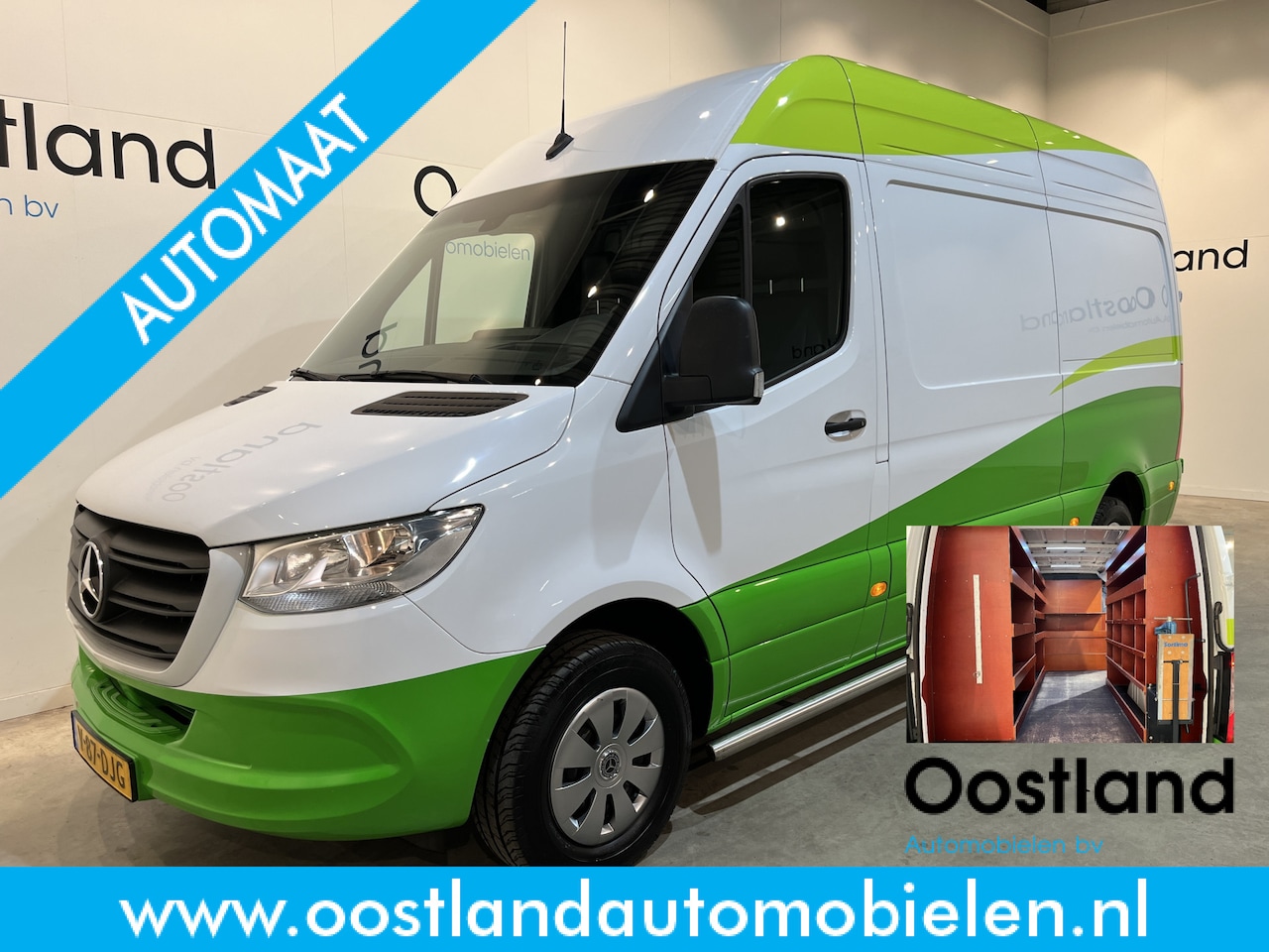 Mercedes-Benz Sprinter - 315 CDI L2H2 RWD Automaat / Servicebus / Kastinrichting / Euro 6 / Airco / CarPlay / Cruis - AutoWereld.nl