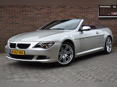 BMW 6-serie Cabrio - 630i Leder Xenon Clima Navi Cruise Inruil mogelijk