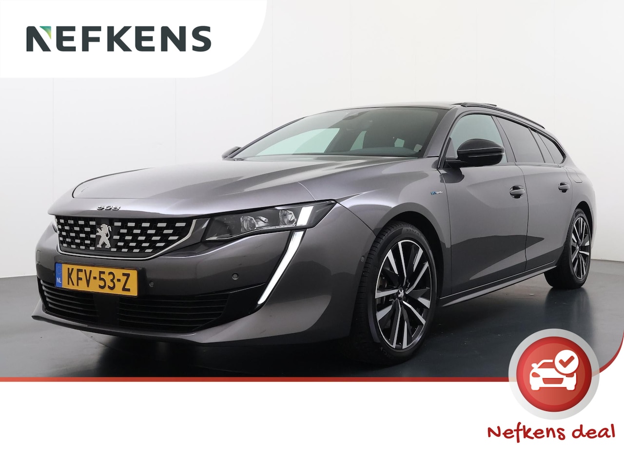 Peugeot 508 SW - GT 225pk Plugin-Hybrid Automaat | Navigatie | Elektrische achterklep | Full LED koplampen - AutoWereld.nl