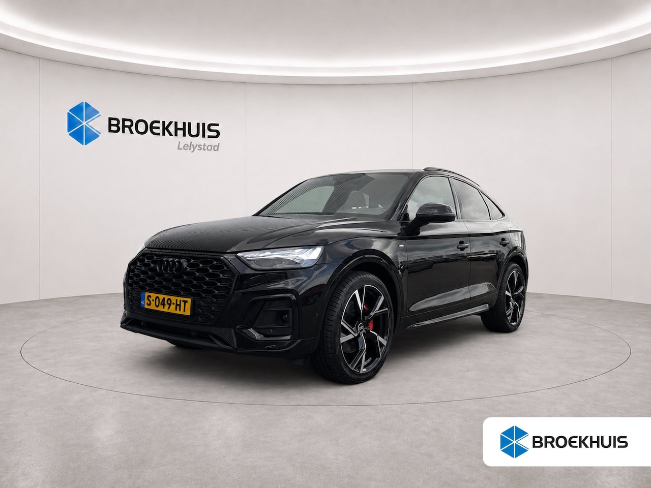 Audi Q5 Sportback - 55 TFSIe 367PK S EDITION AUTOMAAT / NAVI / LEDER / CLIMA / FULL-LED / PDC / KEYLESS / 19" - AutoWereld.nl