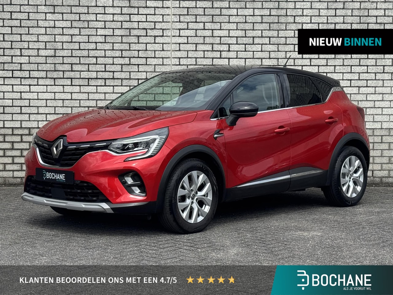 Renault Captur - 1.0 TCe 100 Bi-Fuel Intens | Achteruitrijcamera | Navigatie | Climate Control | Apple CarP - AutoWereld.nl
