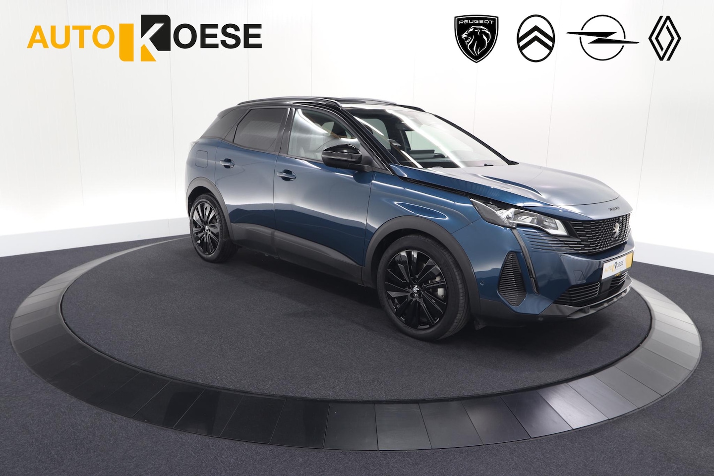 Peugeot 3008 - 1.6 HYbrid 225 GT Black Pack | Panoramadak | 360 Camera | Elektronische Kofferklep | Adapt - AutoWereld.nl
