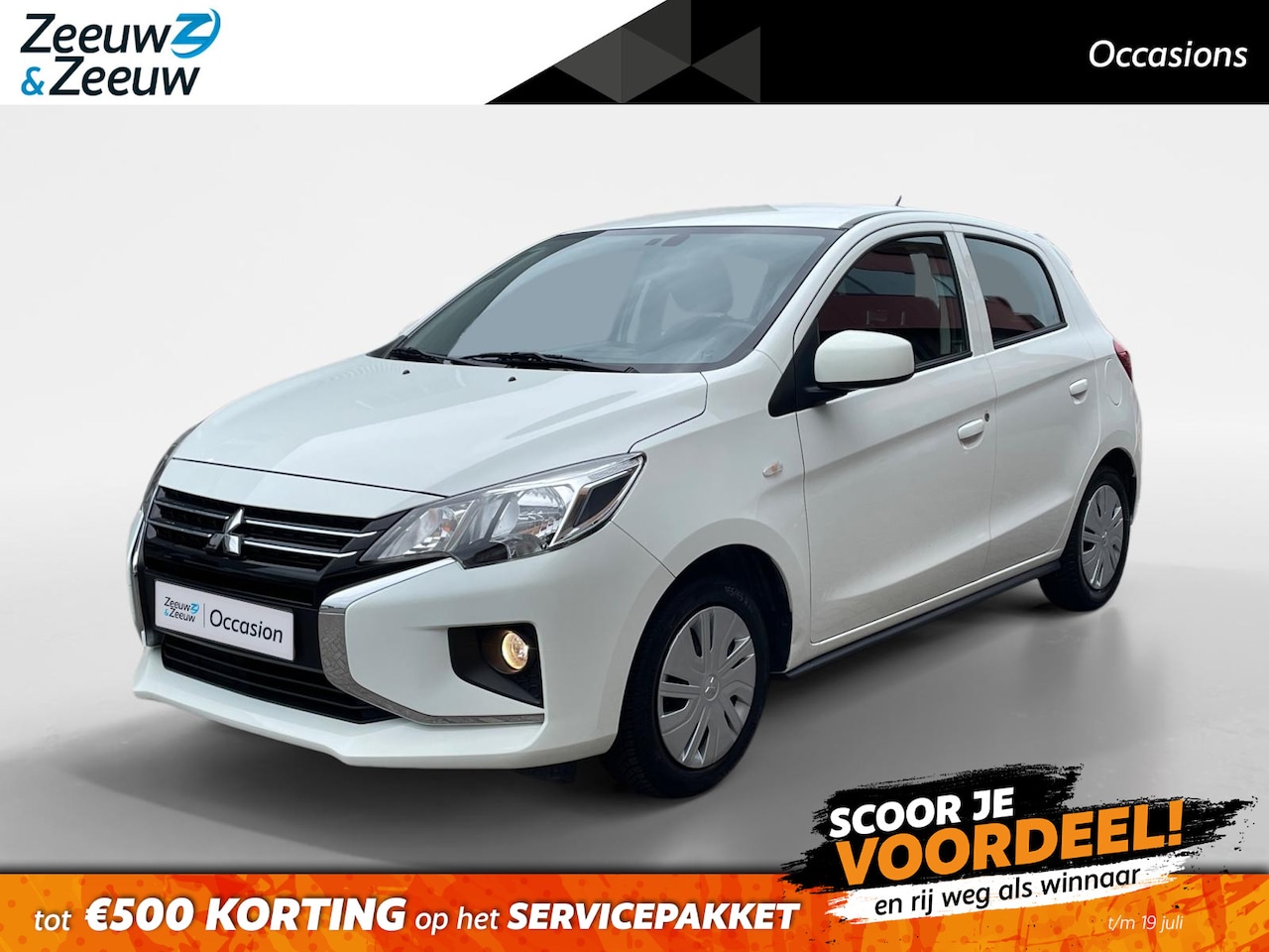 Mitsubishi Space Star - 1.2 Connect+ | Carplay/Android auto | Airco | Elektrische ramen | 4 siezoen banden | 1ste - AutoWereld.nl