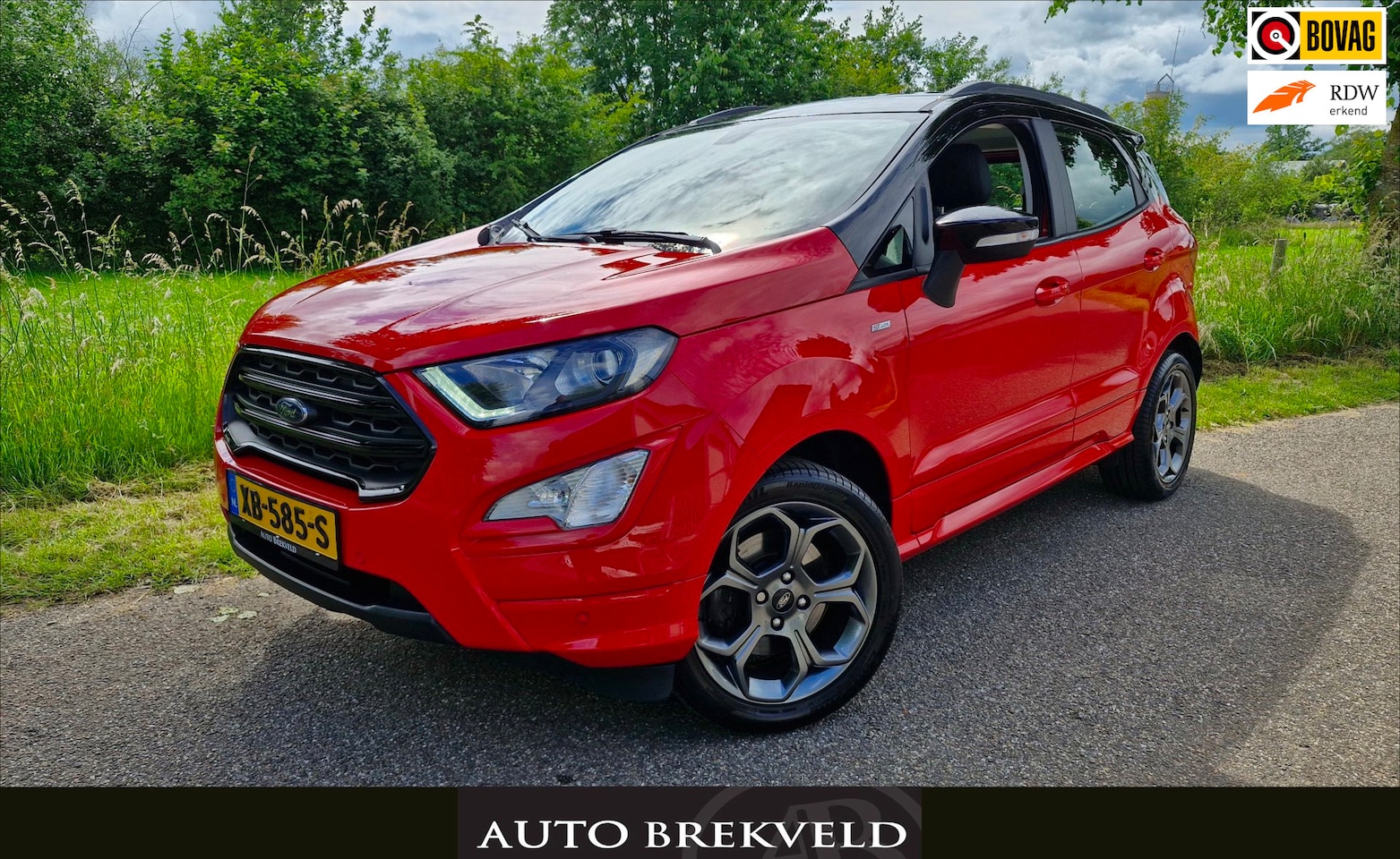 Ford EcoSport - 1.0 EcoBoost ST-Line 125PK | B&O | Cruise | Leer/Alcantara | Cruise | Stoel verw. | LMV| N - AutoWereld.nl