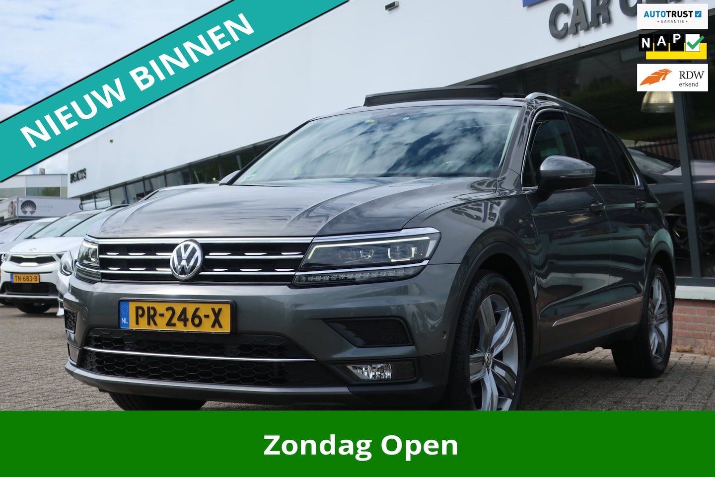 Volkswagen Tiguan - 1.4 TSI ACT Highline 2e EIG_LED_ADAP-CRUIS_PANO_CAM_19-INCH. - AutoWereld.nl
