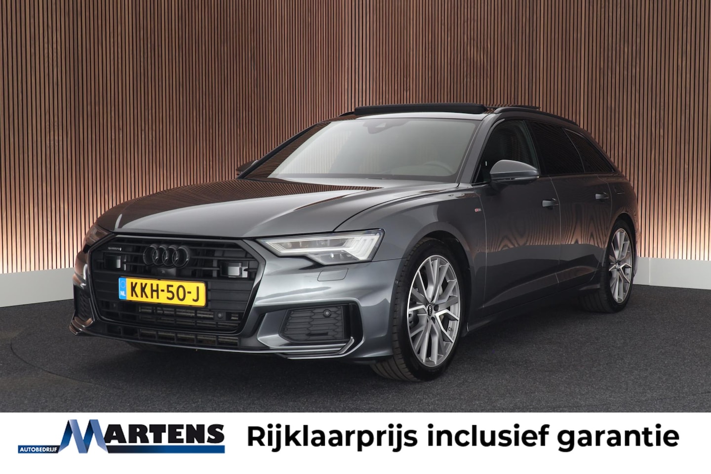 Audi A6 Avant - 50 TFSIe 299pk quattro S edition B&O Panoramadak Trekhaak 360Camera Keyless Matrix ACC Sto - AutoWereld.nl