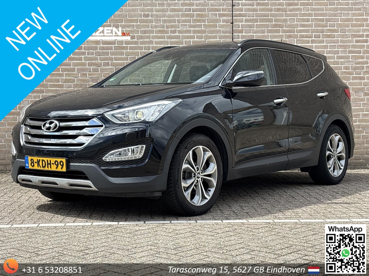 Hyundai Santa Fe - 2.2 CRDi i-Catcher Automaat | Pano | Leder | Camera | Cruise | Climate | Navi | Trekhaak | - AutoWereld.nl
