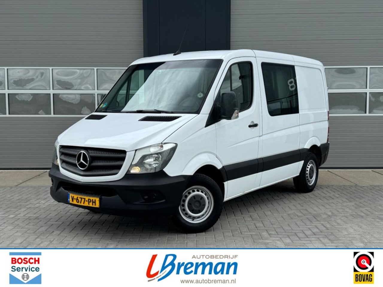 Mercedes-Benz Sprinter - 211 2.2 CDI 325 HD Dubbel Cabine 6pers. Cruise Airco - AutoWereld.nl