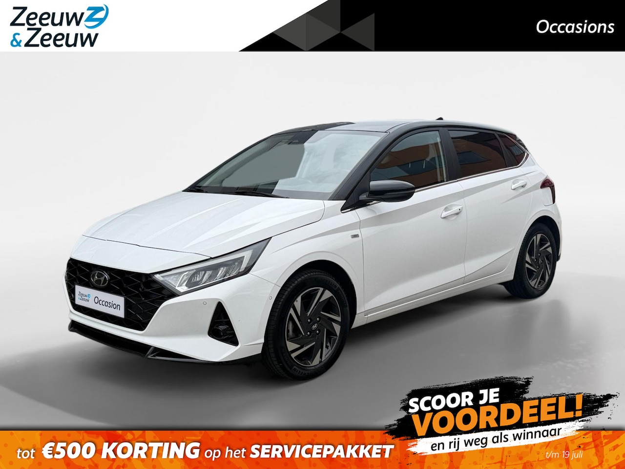 Hyundai i20 - 1.0 T-GDI Premium |1ste eigenaar | Stoel/Stuurverwarming| Parkeersensoren v+a | Navigatie - AutoWereld.nl