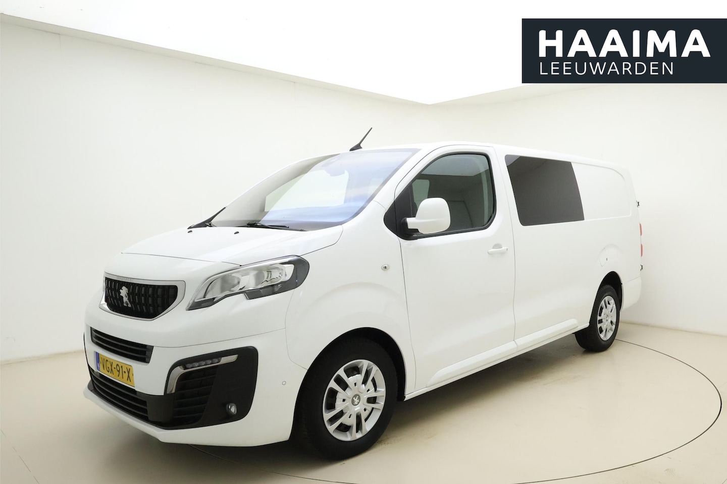 Peugeot Expert - 2.0 BlueHDI 120 Long Asphalt DC / Dubbele cabine / Cruise control / Airco / Achteruitrijca - AutoWereld.nl