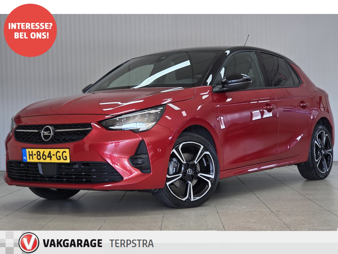 Opel Corsa - 1.2 GS Line /D-Riem Verv. 62.000KM! /Camera /Apple + Android /DAB+! /Grootlicht ass. /Lane - AutoWereld.nl