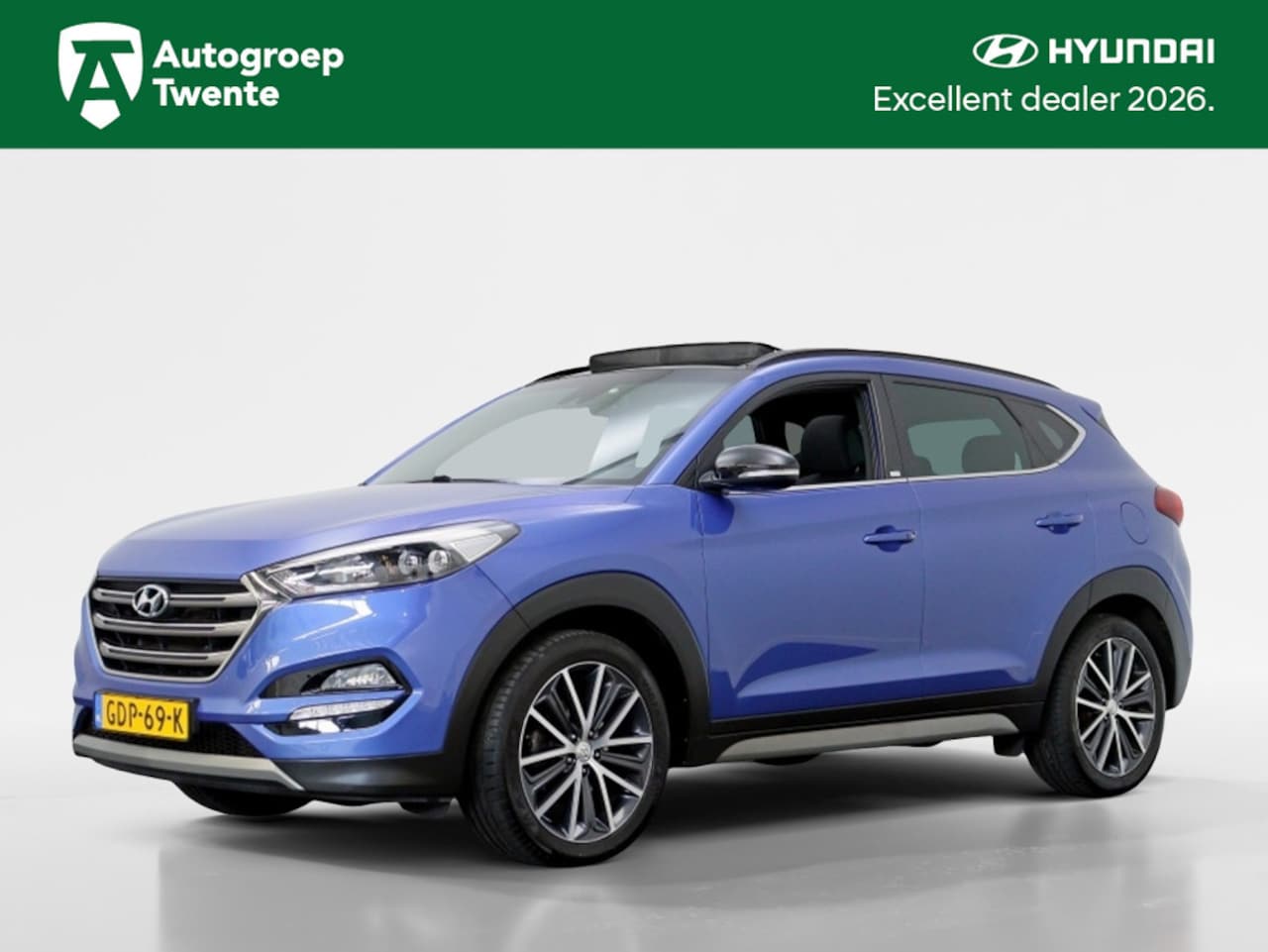 Hyundai Tucson - 1.6 T-GDi 4WD Comfort Plus Automaat | Pano | Trekhaak | 4x stoel - AutoWereld.nl