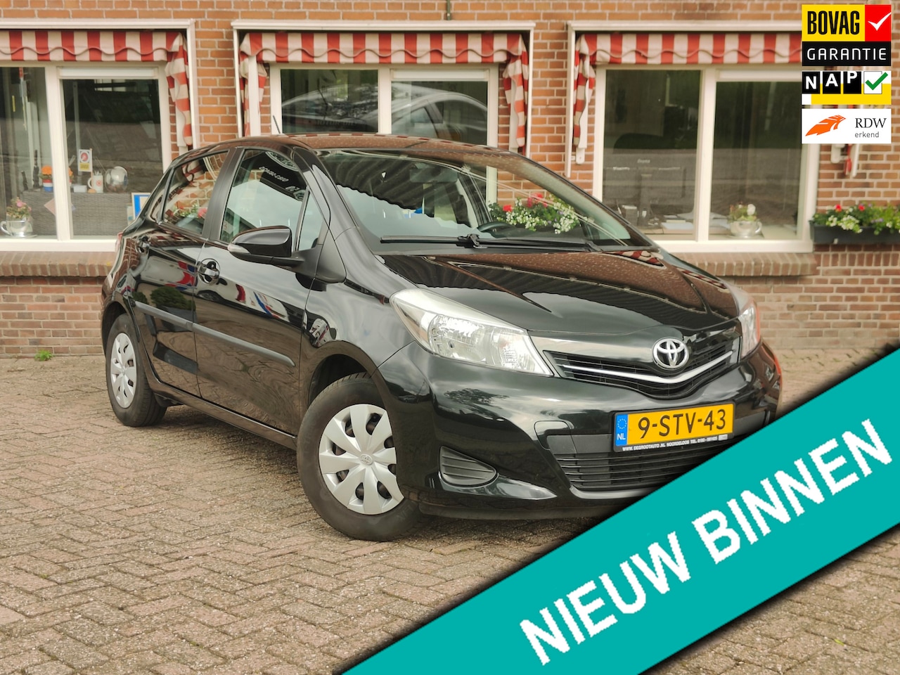 Toyota Yaris - 1.0 VVT-i Aspiration Airco Tr.haak -RIJKLAAR - - AutoWereld.nl