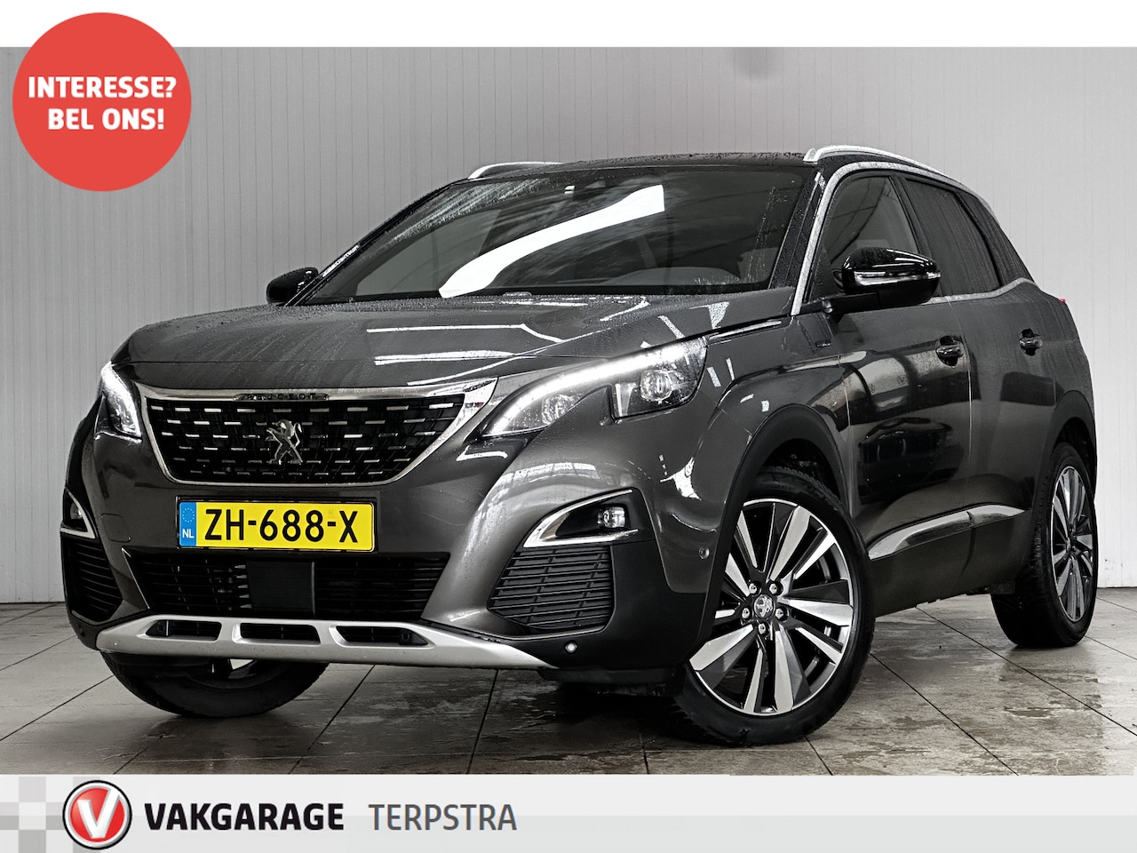 Peugeot 3008 - 1.2 PureTech GT Line/ LED Koplampen/ Trekhaak!/ Dodehoekdet./ Keyless/ Apple+android/ DAB+ - AutoWereld.nl