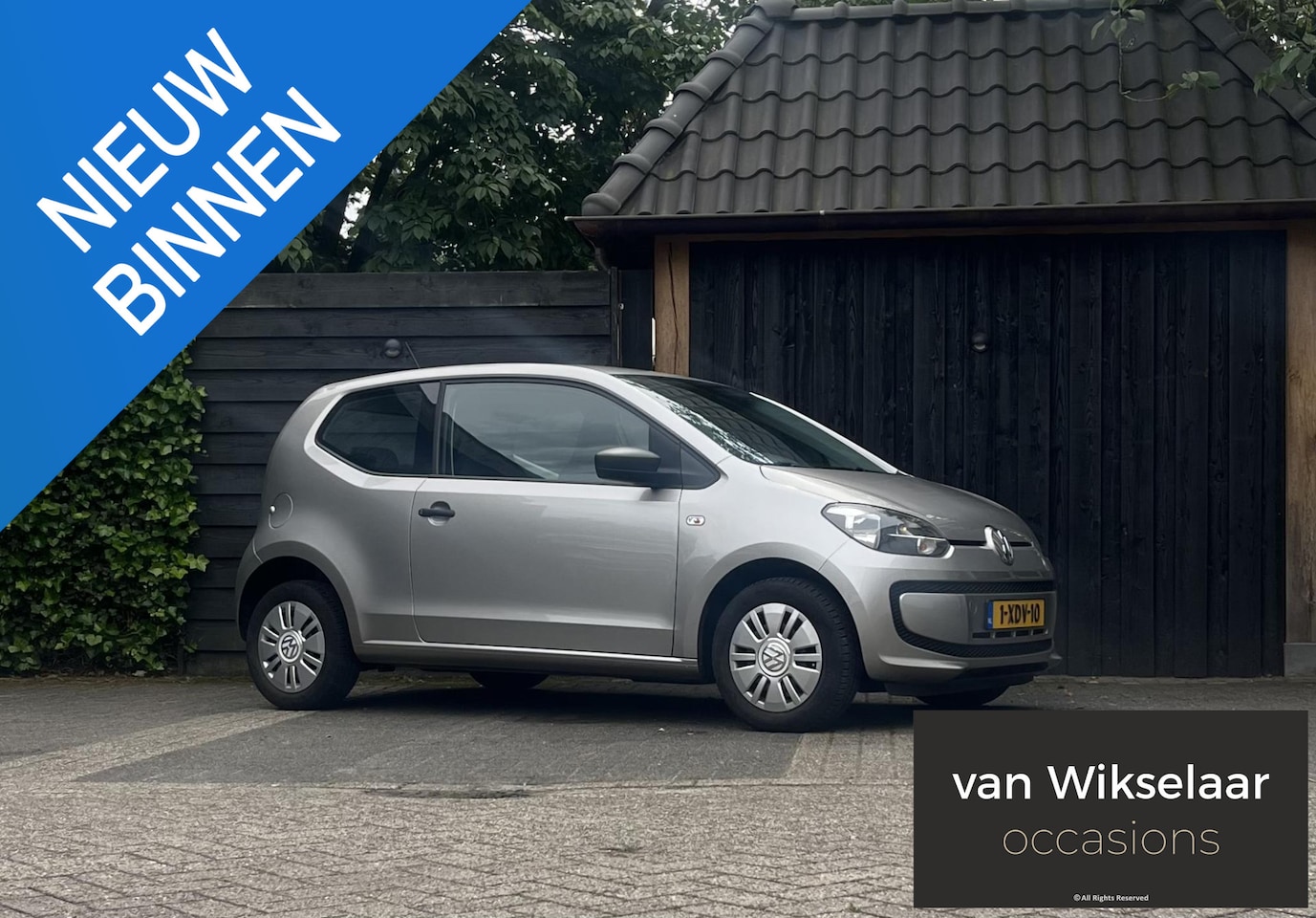 Volkswagen Up! - 1.0 take up! BlueMotion 2014 BENZINE/CNG - PERFECT ONDERHOUDEN! - AutoWereld.nl