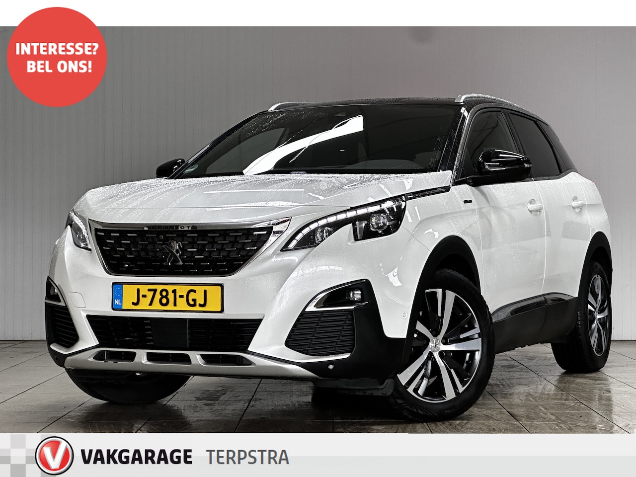 Peugeot 3008 - 1.6 e-THP GT Line/ Automaat/ Trekhaak!/ LED Koplampen/ Camera/ Stoelverw./ Dodehoekdet./ C - AutoWereld.nl