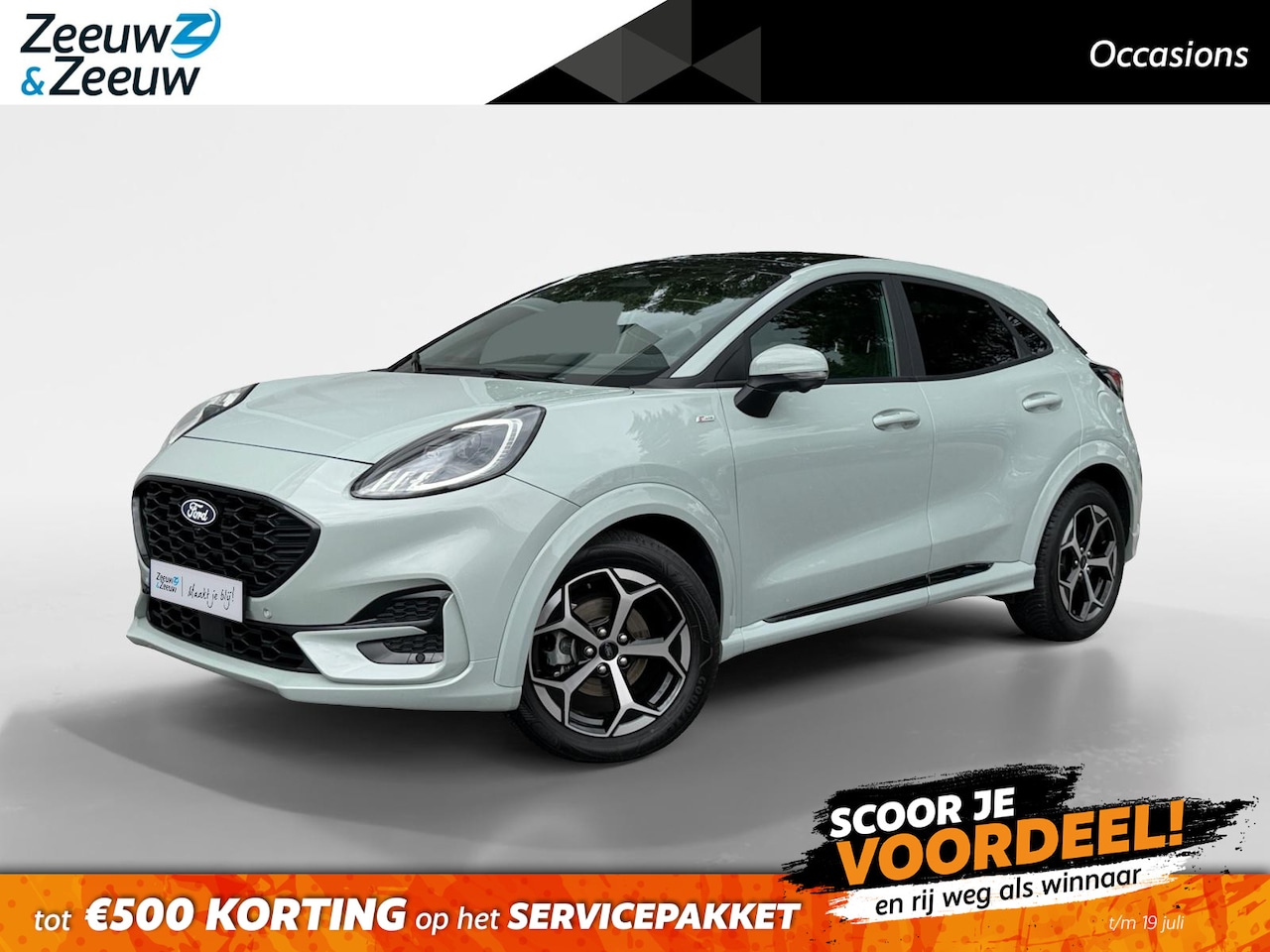 Ford Puma - 1.0 EcoBoost Hybrid ST-Line | Matrix Led Koplampen | Winterpack | schuif/kantel dak | Navi - AutoWereld.nl