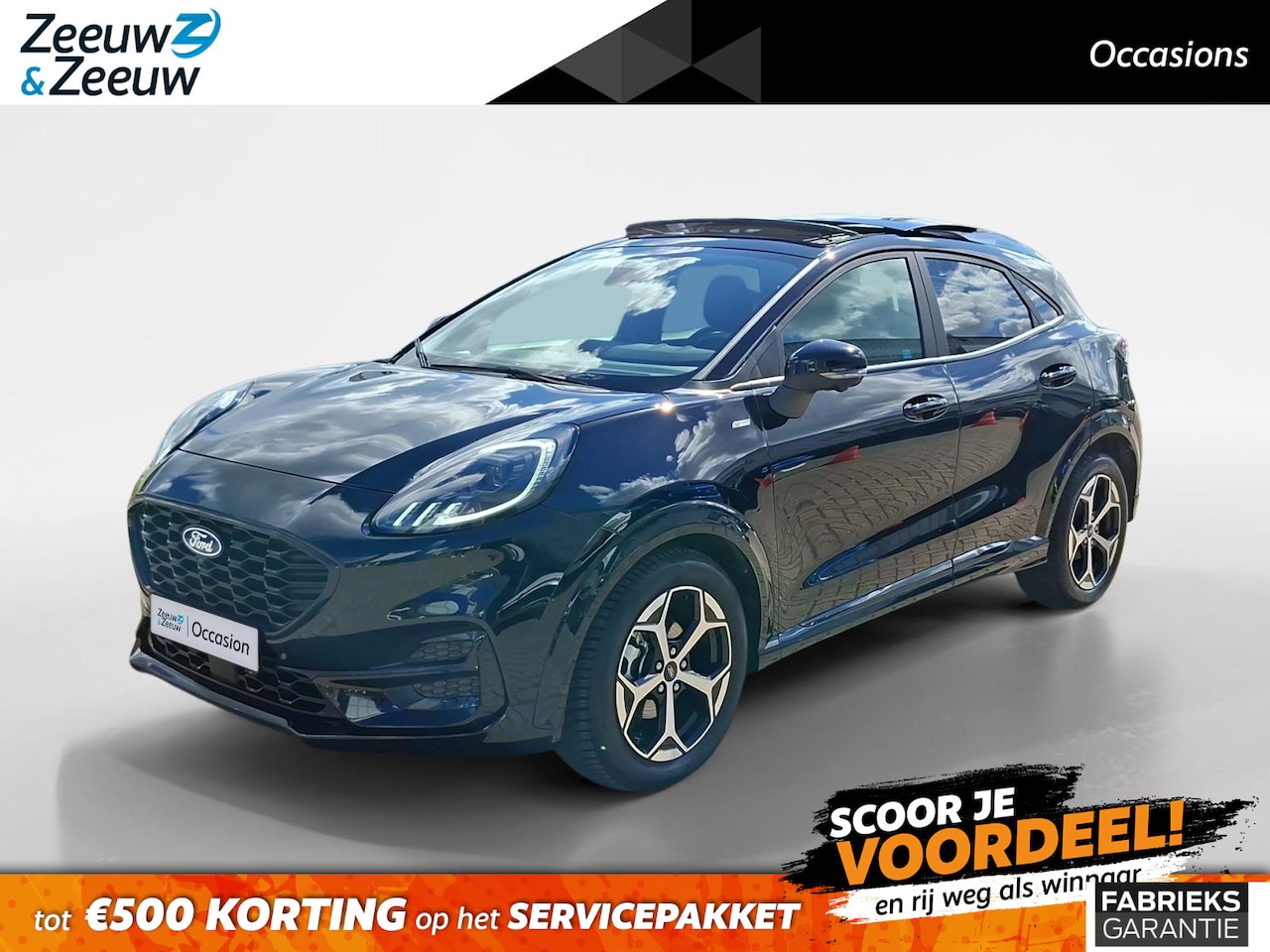 Ford Puma - ST-Line | Stoel- stuur en voorruitverwarming | Kantel / schuifdak | Adaptieve led koplampe - AutoWereld.nl