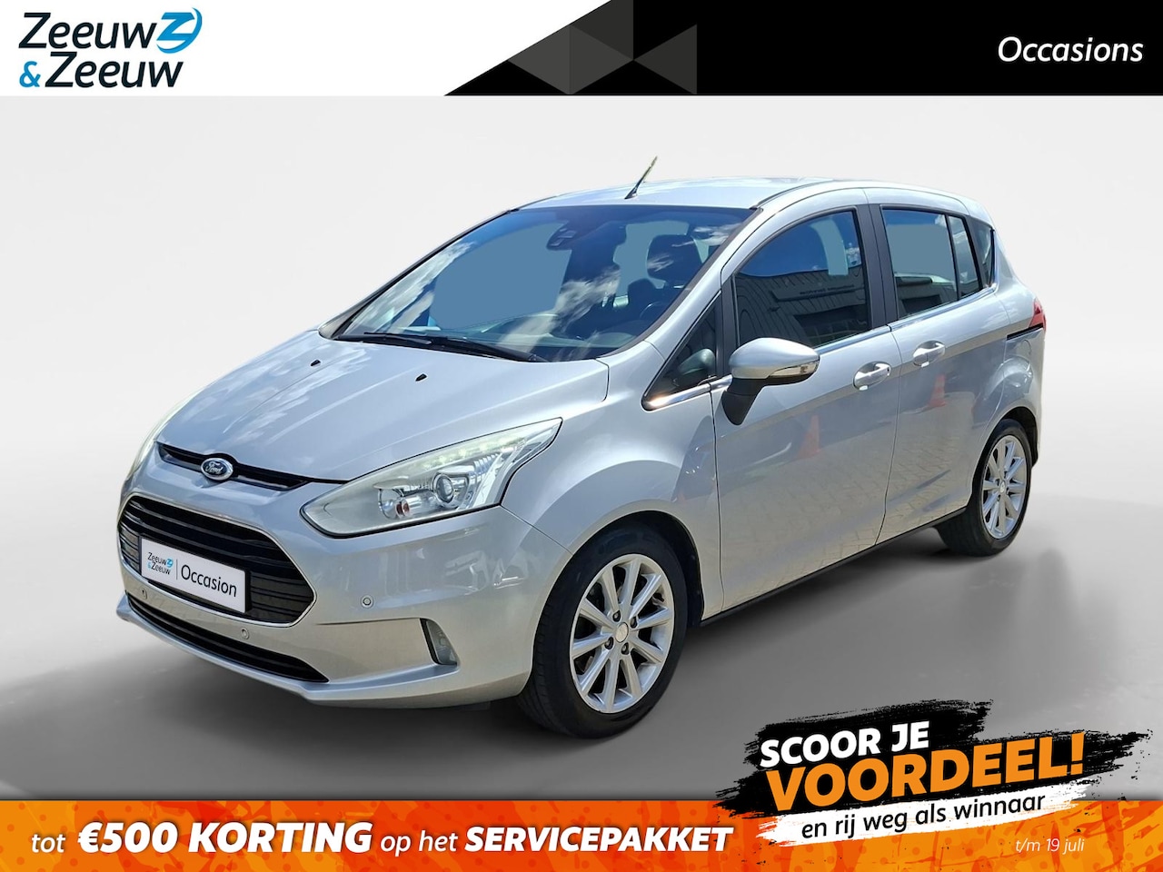 Ford B-Max - 1.0 EcoBoost Titanium | Trekhaak | Cruise control | Climate control | Lichtmetalen velgen - AutoWereld.nl