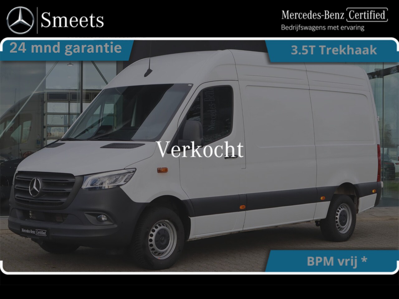 Mercedes-Benz Sprinter - 317 CDI L2H2 FACELIFT LED 3.5T TREKHAAK - AutoWereld.nl