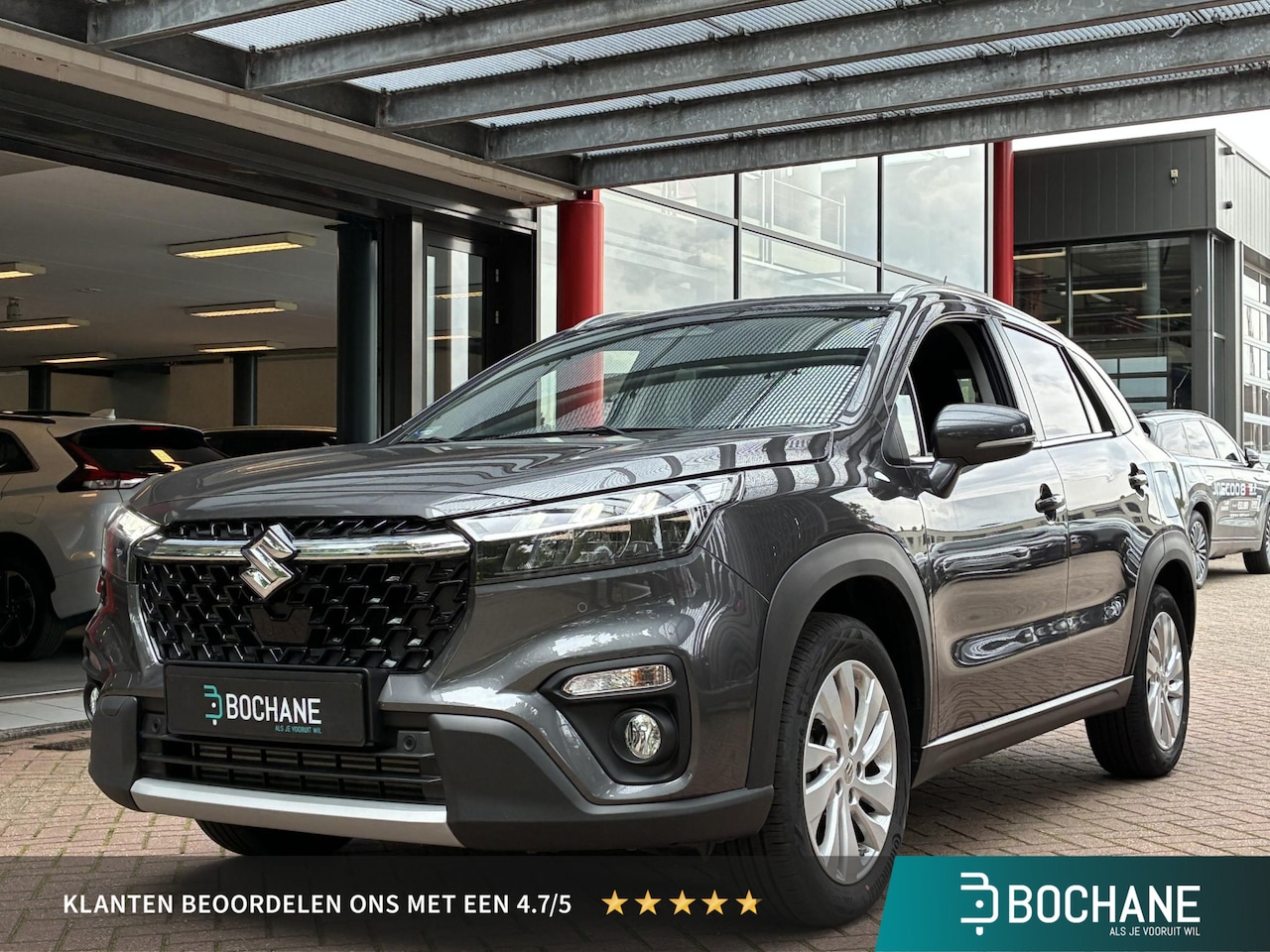 Suzuki S-Cross - 1.4 Boosterjet Select Hybrid Automaat 110PK | Navigatie | Carplay | Achteruitrijcamera | A - AutoWereld.nl