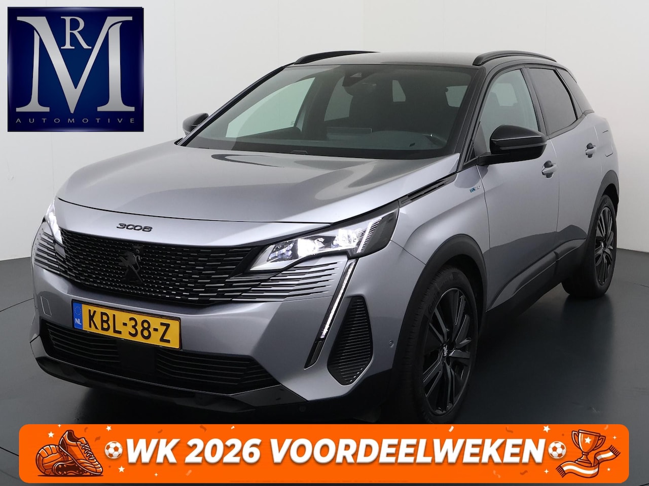 Peugeot 3008 - 1.6 HYbrid 225 GT VAN: 25.900,- VOOR: 22.877,- UW WKVOORDEEL: 3.023,- |PHEV | BLACK OPTIC| - AutoWereld.nl