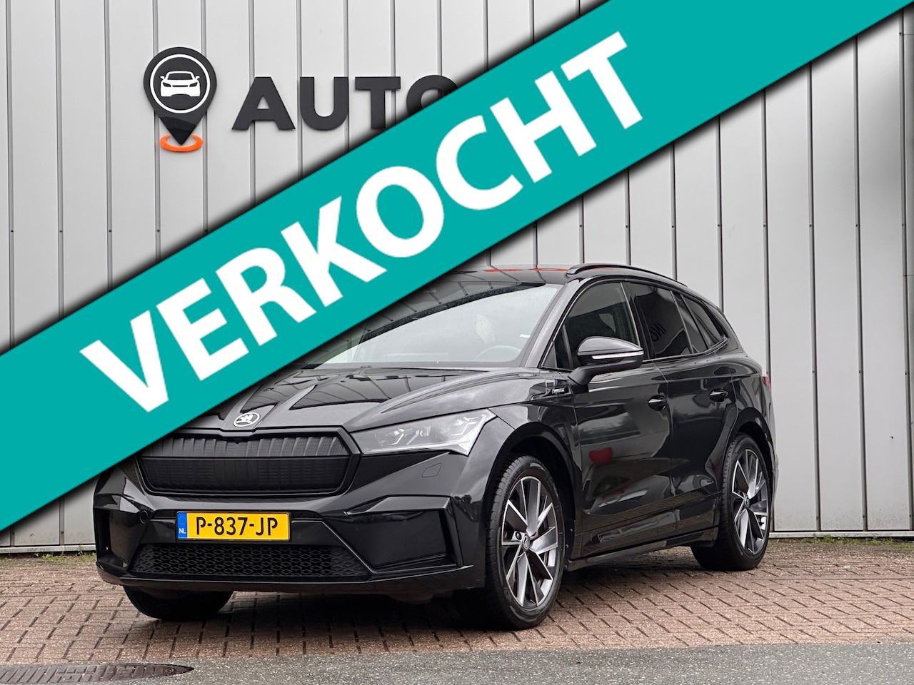 Skoda Enyaq iV - 80 Sportline SOH 95% DEALER OND EERSTE EIG - AutoWereld.nl