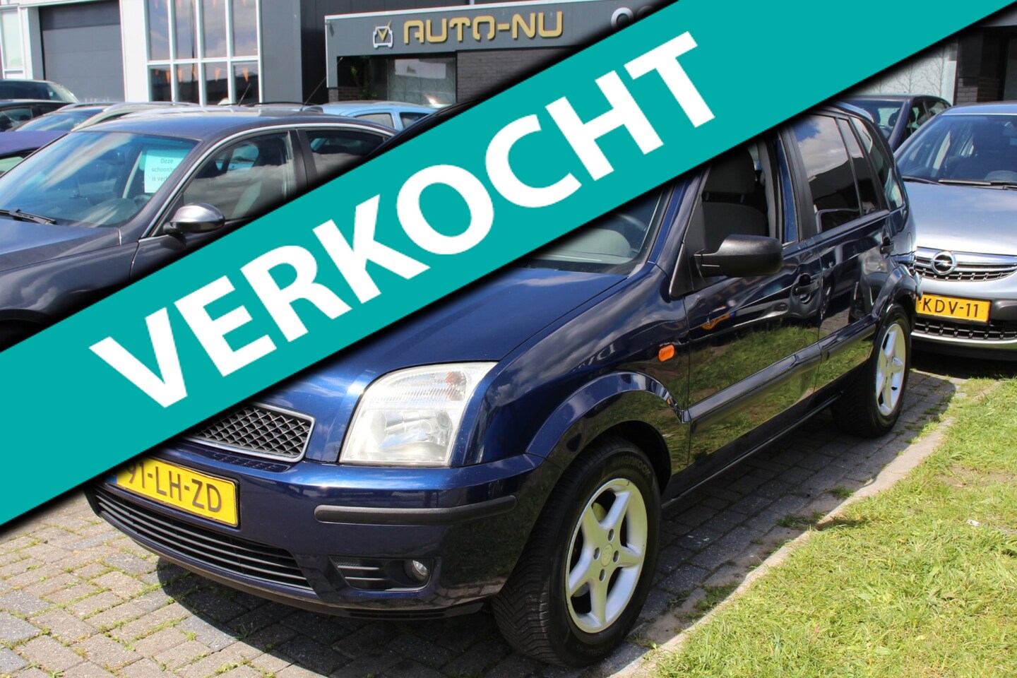 Ford Fusion - 1.4-16V Luxury AIRCO LM-Velgen Bluetooth Elec. pakket. NAP APK 2027! - AutoWereld.nl