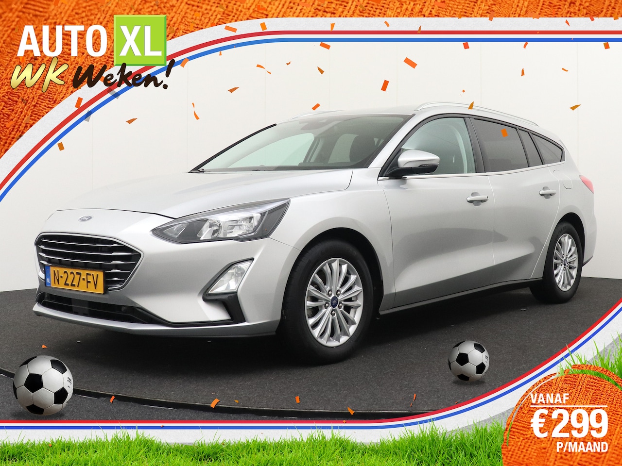 Ford Focus Wagon - 125PK Titanium X Camera Climate Carplay - AutoWereld.nl