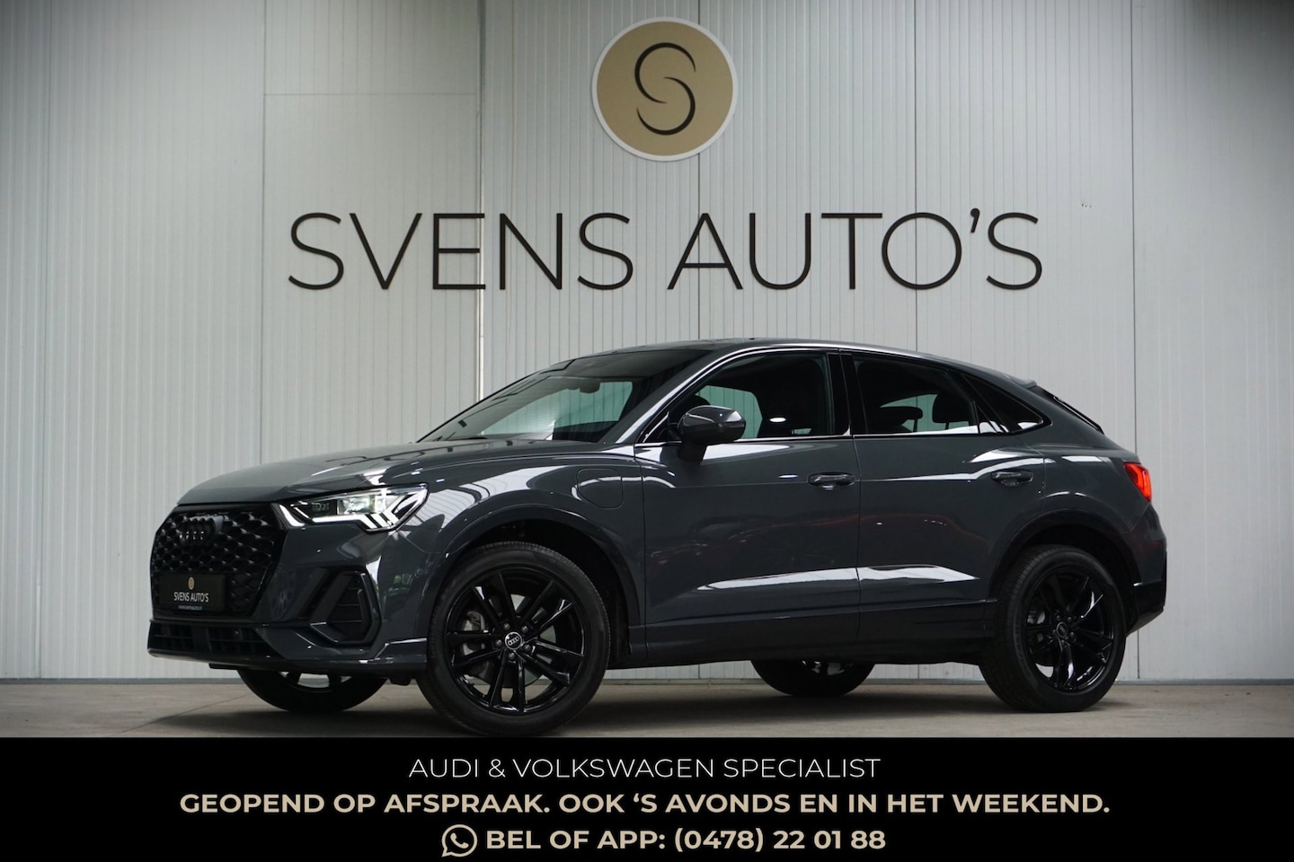 Audi Q3 Sportback - 45 TFSIe S-Line Black Edition Trekhaak|Camera|Keyless|LED - AutoWereld.nl