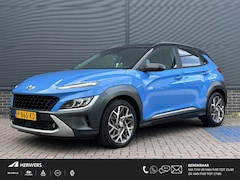 Hyundai Kona - 1.6 GDI HEV Premium / Navigatie / Apple Carplay & Android Auto / Lederen Bekleding / Stuur
