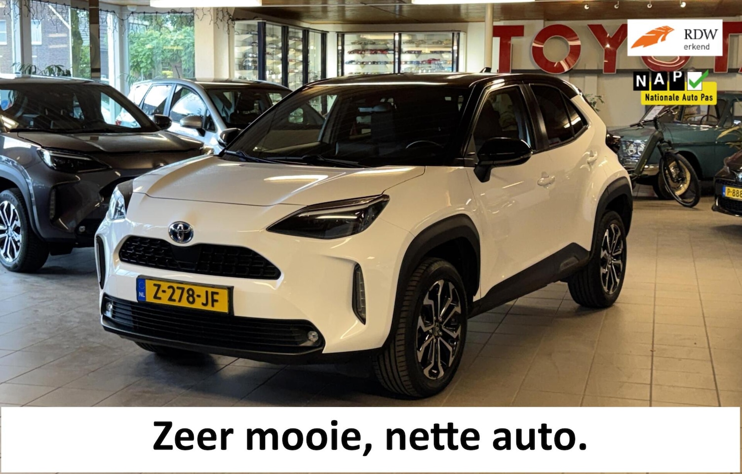 Toyota Yaris Cross - 1.5 Hybrid 1.5 Hybrid, carplay, keyless, 2tone - AutoWereld.nl