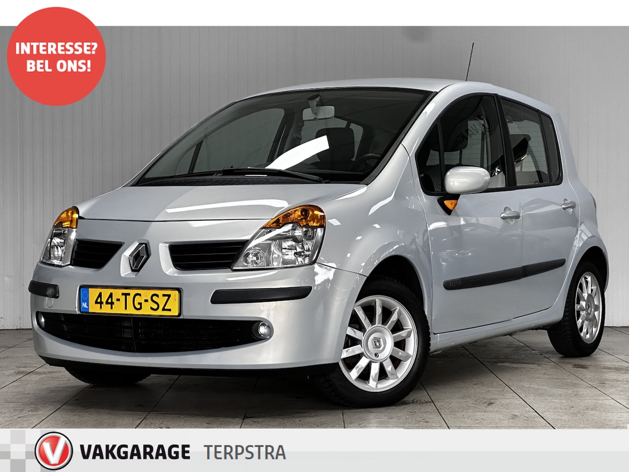 Renault Modus - 1.6-16V Authentique Basis/ 15'' LMV/ Airco/ C.V. Afstand/ Elek. pakket/ Isofix/ Radio-CD/ - AutoWereld.nl